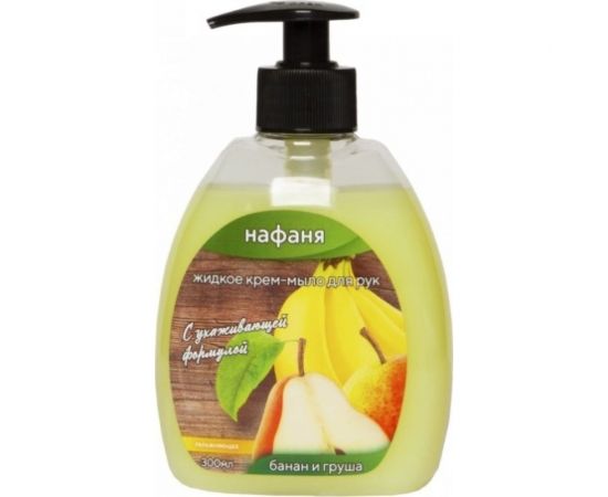 Жидкое крем-мыло Нафаня Банан и груша 300 мл дозатор НМЛ- 01 