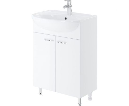 Напольная тумба с раковиной ИТАНА Nrava Aqua Уют 60 600х465х850 38578 