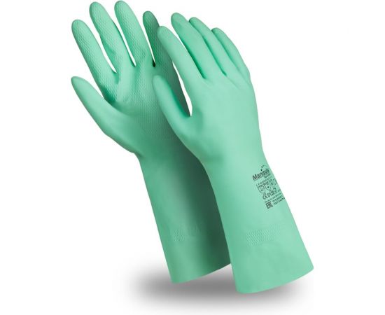 Перчатки Manipula Specialist КОНТАКТ L-F-02, латекс 0.50 мм, р.7-7.5/S Пер 614/7 