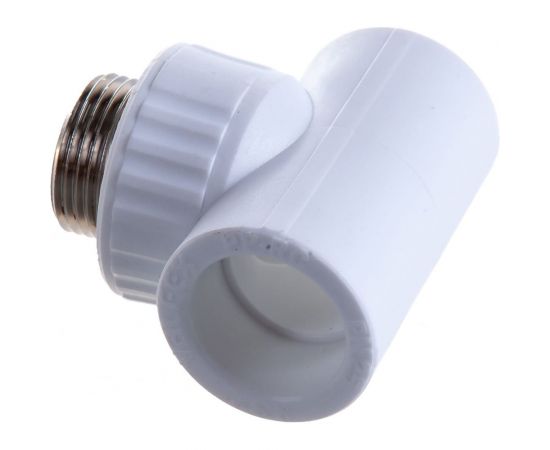 Комбинированный тройник VALFEX PP-R белый, 32х1 дюйма НР 10128032 127-0528 