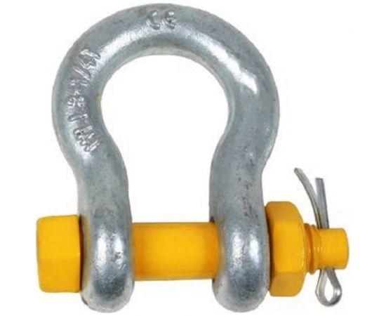 Такелажная омегообразная скоба со шплинтом HAKLIFT грузоподъемность 1,5 т SAK15PLBP 