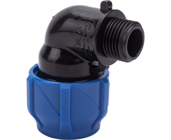 Компрессионный отвод VALFEX ПНД, с наружной резьбой, 25x1/2"" 1210012425012 