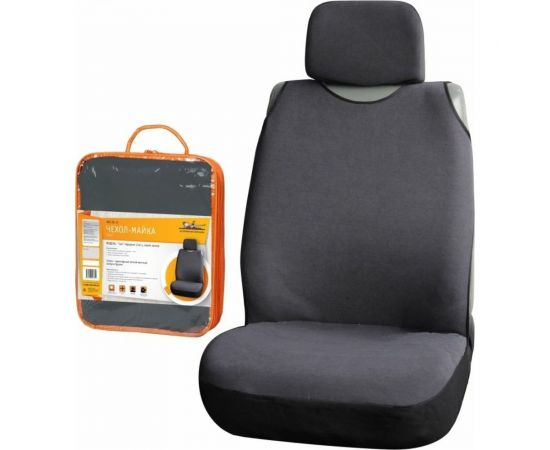 Чехол-майка Airline Сио передняя, цвет серый, материал велюр, 1 шт. ASC-SS-11 