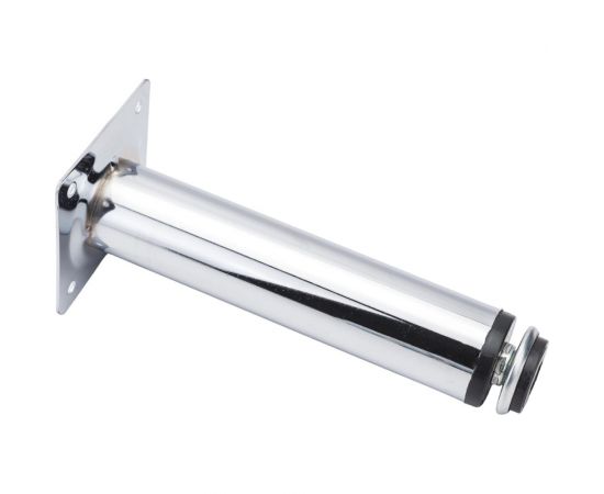 Мебельная ножка MFK-TORG регулируемая, диаметр 32 мм, высота 15 см, хром 04 01 004 3215 Х 