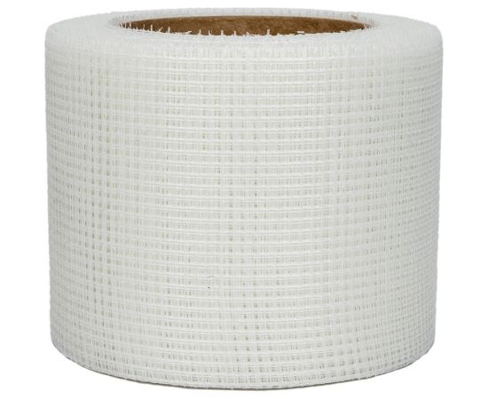 Строительная армирующая самоклеящаяся серпянка для швов гипсокартона GAVIAL ГОСТ 100 мм х 45 м 00002011 