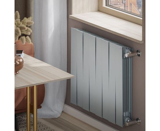 Радиатор Royal Thermo PIANOFORTE 500/Silver Satin - 8 секций – изображение 11
