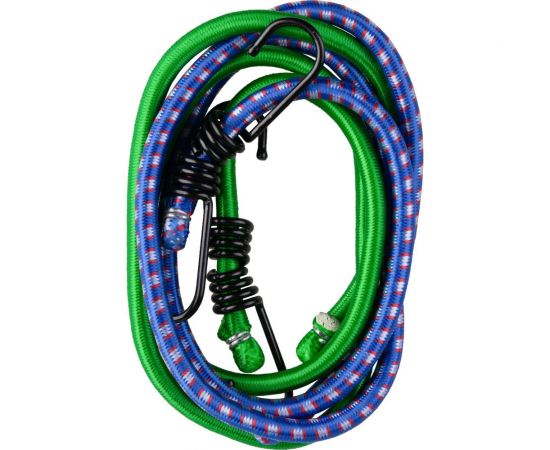 Резинка для крепления багажа SKYWAY 100см 8мм, 2шт., метал., крюк S06001007 – изображение 13