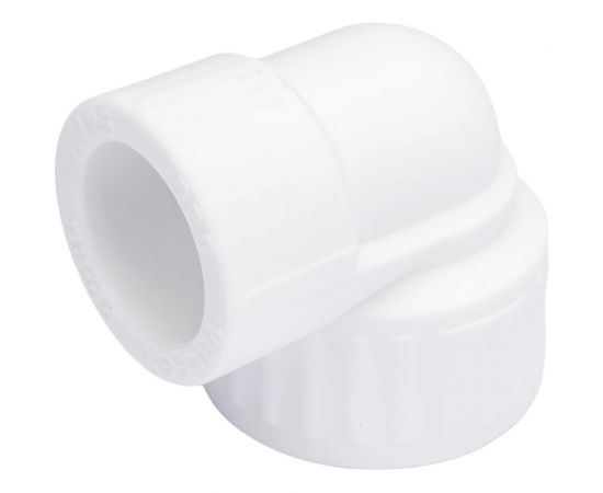 Комбинированный угольник VALFEX PP-R белый, 25х1/2 дюйма ВР 10125125 127-0588 – изображение 2