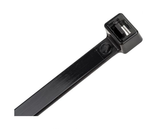 Нейлоновые стяжки FORTISFLEX КСС 9х760 черный 100 штук 59158 – изображение 2