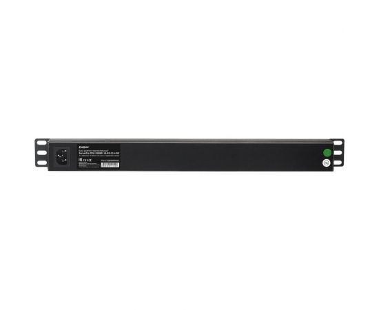 Блок розеток ExeGate горизонтальный ServerPro PDU-19H801 Al-8S-C14-SW, 19, 1U, Алюминий, 8 Schuko 280840 – изображение 2