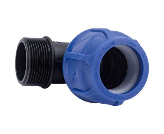 Компрессионный отвод VALFEX ПНД, с наружной резьбой, 40x1 1/2"" 1210012440112 – изображение 3