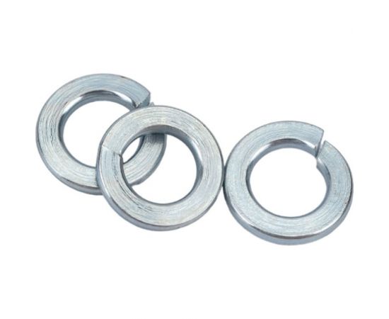 Пружинная оцинкованная шайба Стройбат DIN 127 8 мм 200 шт. 2633207/005581 – изображение 3
