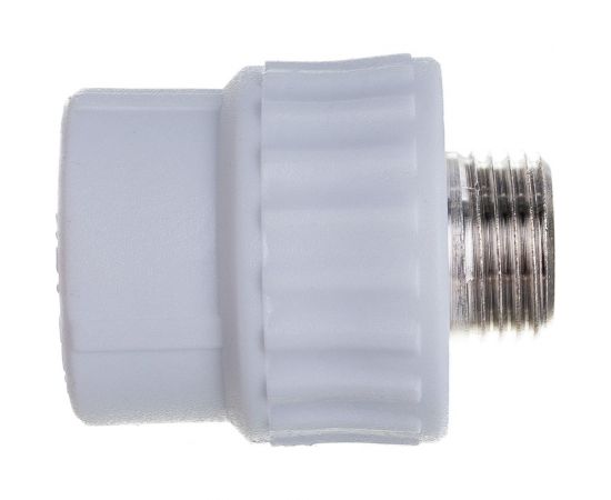 Комбинированная муфта VALFEX PP-R белая, 25х1/2 дюйма НР 10130125 127-0240 – изображение 3