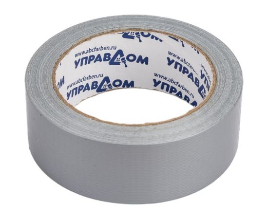 Армированная влагостойкая клейкая лента на тканевой основе УправДом металлик, 38 мм х 25 м 4100015948 – изображение 3