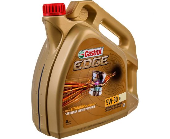Моторное масло Синтетическое EDGE 5w30 LL, 4 л Castrol 15669A – изображение 3