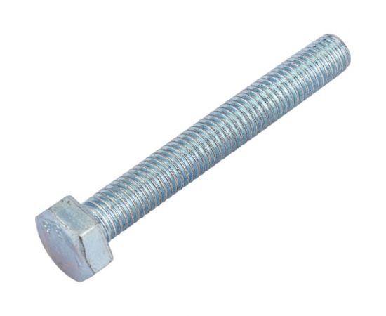 Болт Невский Крепеж DIN 933, с шестигранной головкой, оцинк., М8x60 + гайка + шайба 4 шт. 812724 – изображение 3