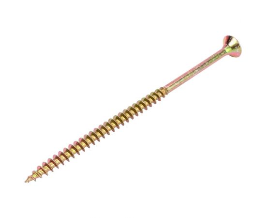 Универсальные саморезы Стройбат 6,0x120 желтый цинк 50 шт 076361 – изображение 3