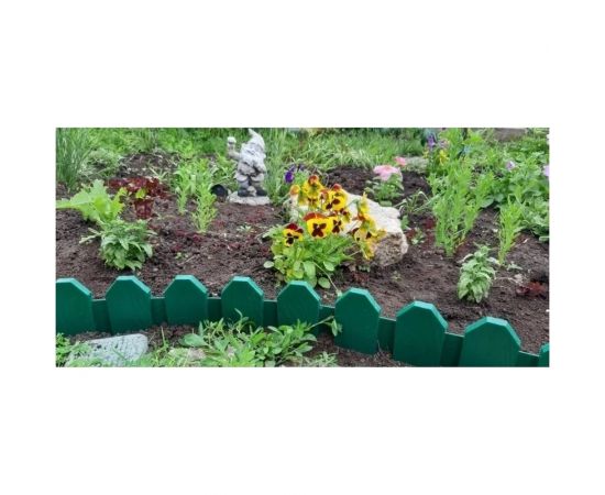 Садовое ограждение МАСТЕРСАД Дачник зелёное ДЧН-зел – изображение 3