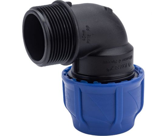 Компрессионный отвод VALFEX ПНД, с наружной резьбой, 40x1 1/2"" 1210012440112 – изображение 4