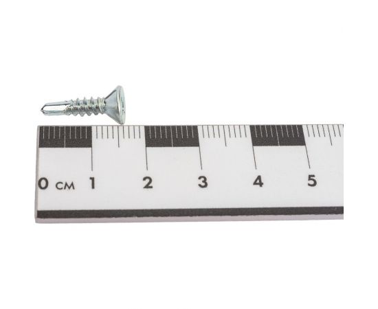 Саморезы Стройбат для монтажа окон с буром 3,9x16 белый цинк 300 шт. 275410 – изображение 4