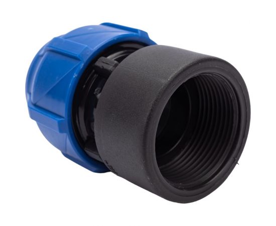 Компрессионная соединительная муфта VALFEX ПНД, с внутренней резьбой, 32x1 1/4"" 121001232114 – изображение 4