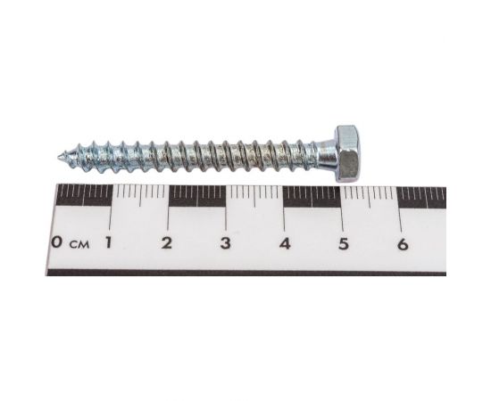 Сантехнический шуруп Госкреп 6х50, 4 шт. 3-0012080 – изображение 4