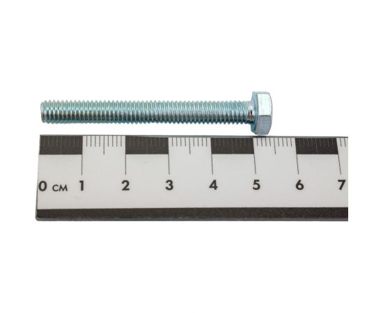 Болт Невский Крепеж DIN 933, с шестигранной головкой, оцинк., М6x50 1 кг 830306 – изображение 4