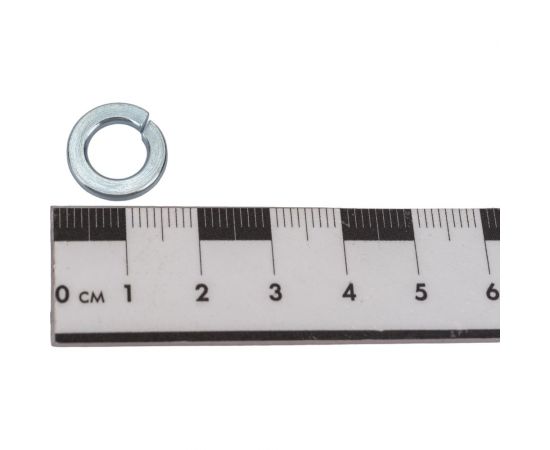 Пружинная оцинкованная шайба Стройбат DIN 127 8 мм 200 шт. 2633207/005581 – изображение 4