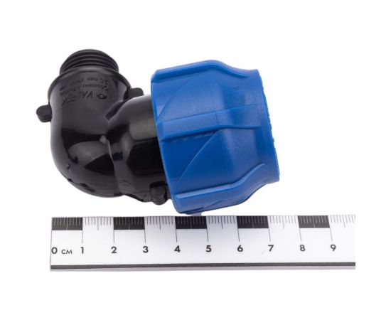 Компрессионный отвод VALFEX ПНД, с наружной резьбой, 25x1/2"" 1210012425012 – изображение 4