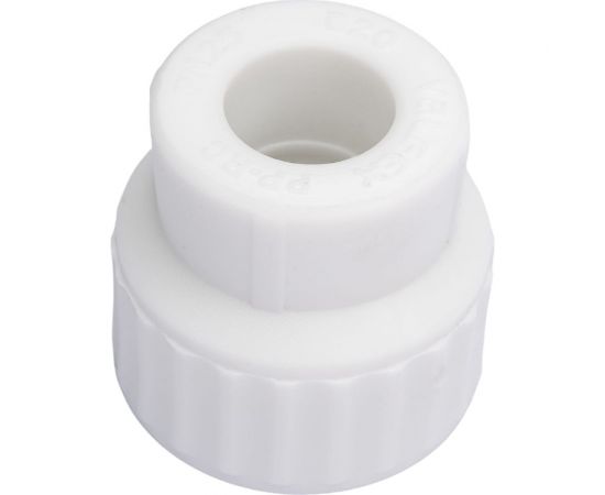 Комбинированная муфта VALFEX PP-R белая, 20х3/4 дюйма ВР 10129120 127-0233 – изображение 4