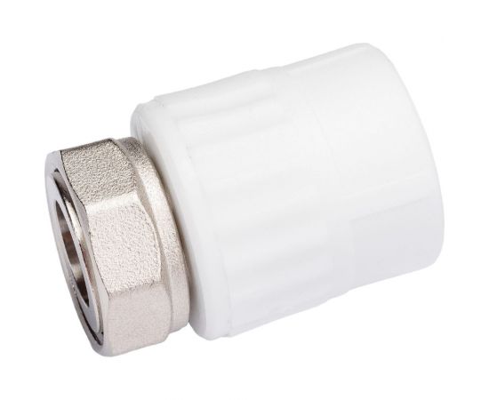 Комбинированная муфта VALFEX PP-R белая 20х3/4 дюйма, с накидной гайкой 10139120 127-0259 – изображение 5