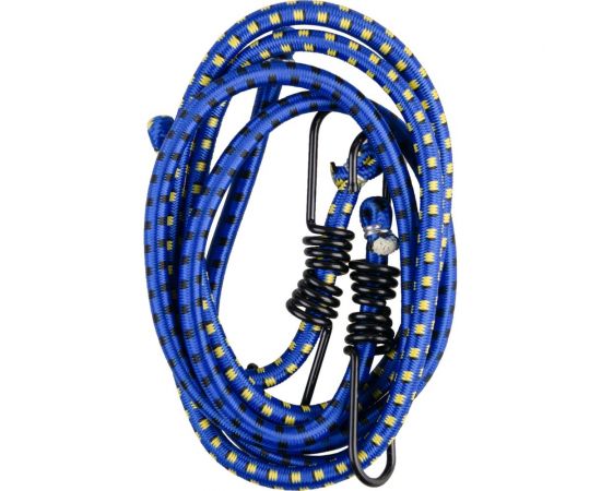 Резинка для крепления багажа SKYWAY 100см 8мм, 2шт., метал., крюк S06001007 – изображение 5