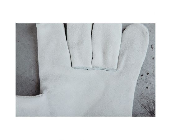 Комбинированные кожаные перчатки Jeta Safety, краги, хлопок/спилок А, размер 10/XL JSL-201-10/XL – изображение 6