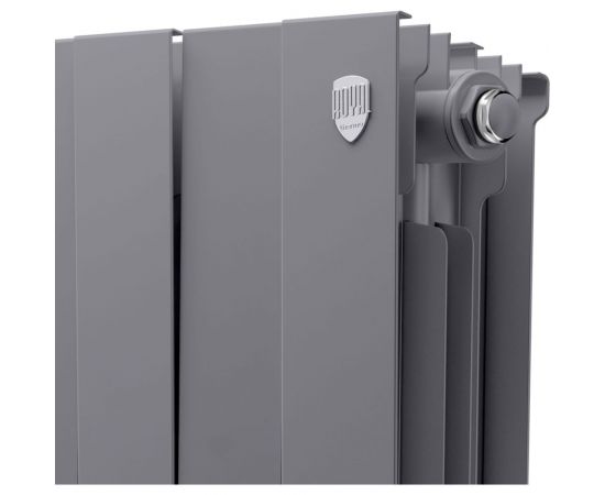 Радиатор Royal Thermo PIANOFORTE 500/Silver Satin - 8 секций – изображение 9
