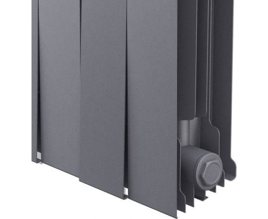 Радиатор Royal Thermo PIANOFORTE 500/Silver Satin - 8 секций – изображение 10