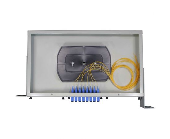 Оптический стоечный кросс TWIST на 8 портов SC UPC в сборе CROSSO-8SC-U 