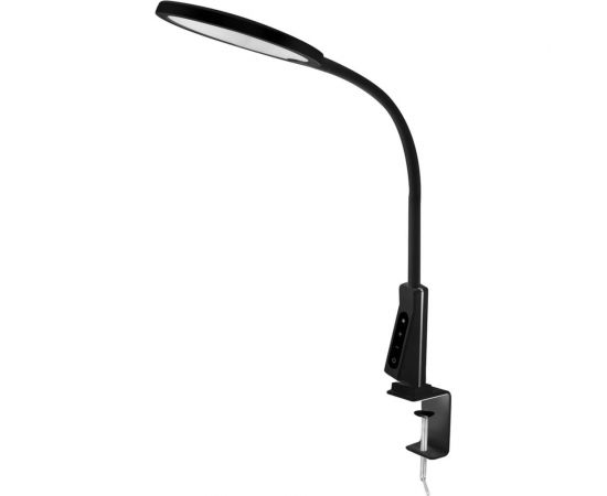 Светильник Camelion черный, LED, настольный, 7Вт, 230В, 450лм, сенсорный, регулировка яркости KD-837 C02 