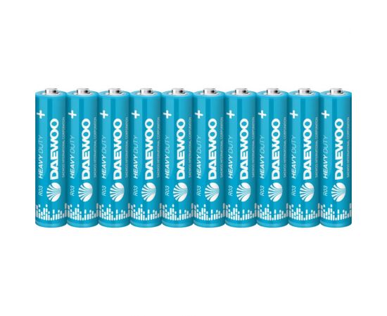 Солевая батарейка DAEWOO R03 Heavy Duty Shrink-10 5042148 