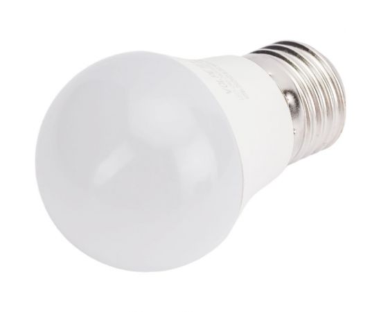 Светодиодная лампа Volpe LED-G45-7W/WW/E27/FR/NR. Форма шар, матовая. UL-00003823 