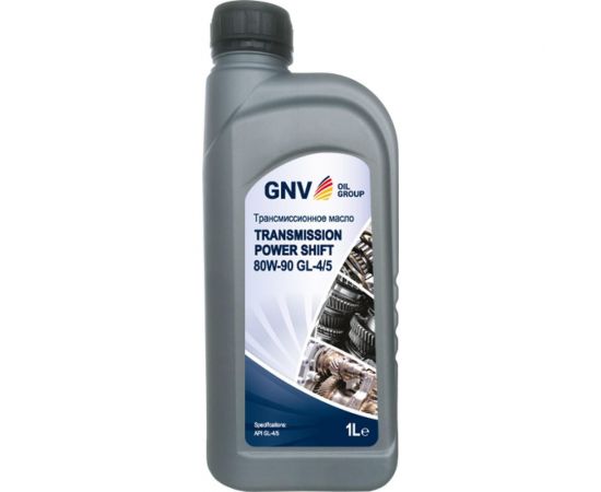 Трансмиссионное масло GNV Transmission Power Shift 80W-90 GL-4/5 кан. 1 л GTP1072010017518090001 
