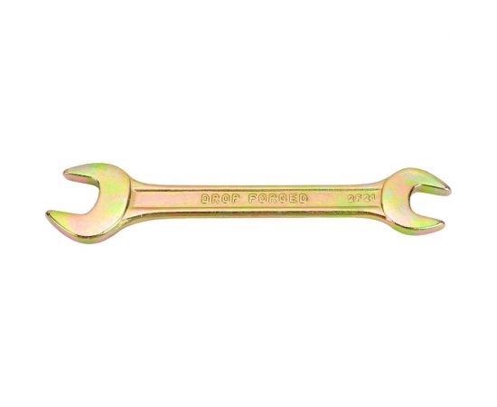 Рожковый ключ, 14x17 мм, желтый цинк СИБРТЕХ 14309 