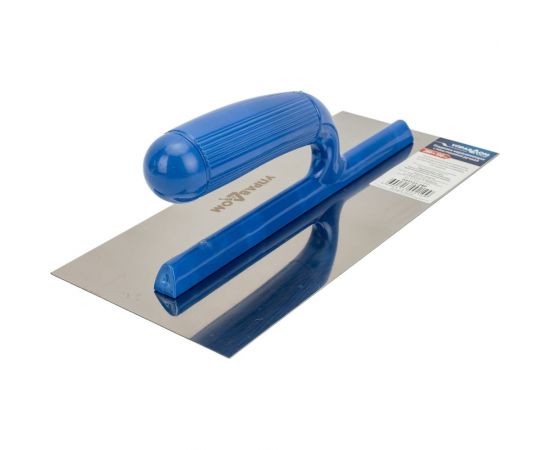 Гладилка Управдом нержавеющая, прямая, с пластиковой ручкой, 280x130 мм 4100001485 – изображение 2