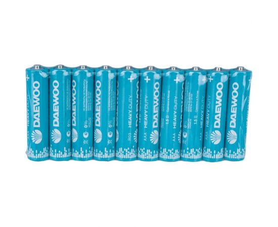 Солевая батарейка DAEWOO R03 Heavy Duty Shrink-10 5042148 – изображение 2