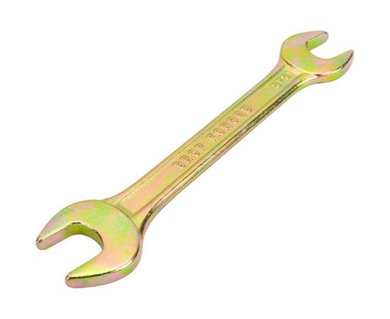 Рожковый ключ, 14x17 мм, желтый цинк СИБРТЕХ 14309 – изображение 2