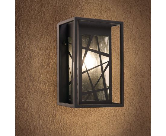 Садово-парковый светильник FERON серии «Ницца», PL641 60W, E27, IP44, черный, 4-х гранник 11647 – изображение 2