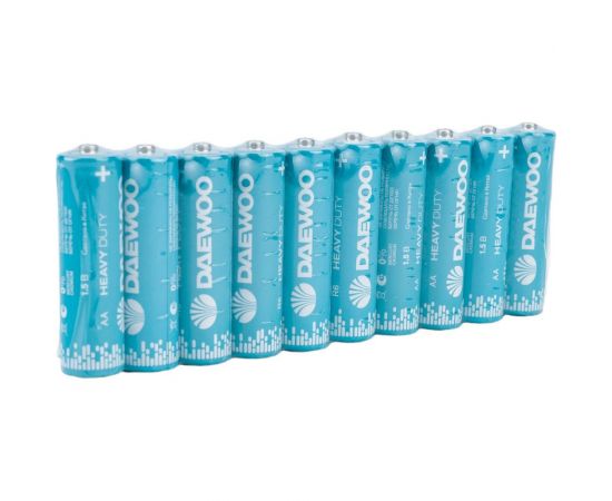 Солевая батарейка DAEWOO R 6 Heavy Duty Shrink-10 5042131 – изображение 2