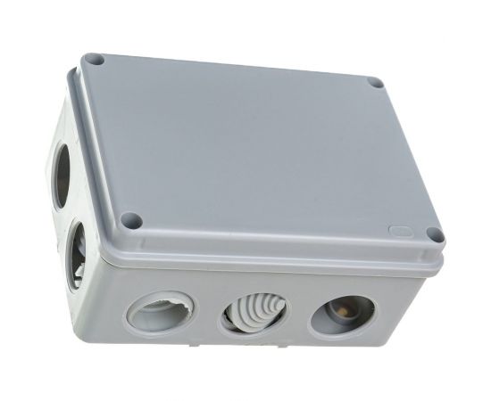 Распаечная коробка IEK, 150x110x070, IP55, КМ41242, ИЭК, белая UKO10-150-110-070-K41-55 – изображение 3