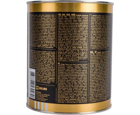 Бесцветный матовый лак MOBIHEL 2К HS low VOC, 1 л 47056422 – изображение 3