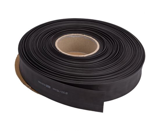 Термоусаживаемая трубка TDM ТУТнг 30/15 черная (50 м/ролл) SQ0518-0084 – изображение 3