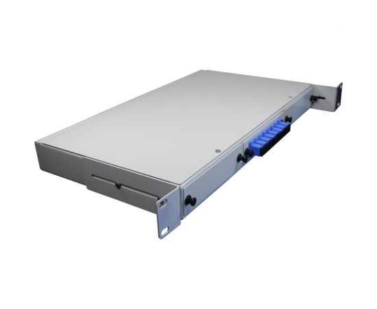 Оптический стоечный кросс TWIST на 8 портов SC UPC в сборе CROSSO-8SC-U – изображение 4